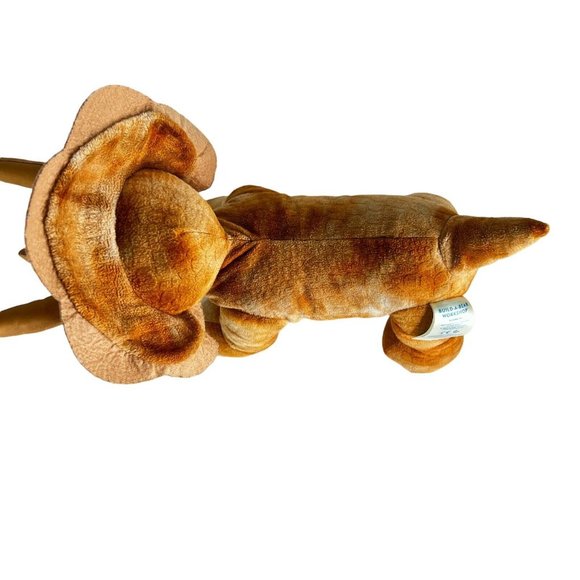 Build A Bear Triceratops Dinosaur 13” Tall Plush Brown Tan Stuffed Animal Toy - Picture 8 of 9